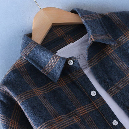 Men's - Casual Linen Shirt - Lightweight and Breathable