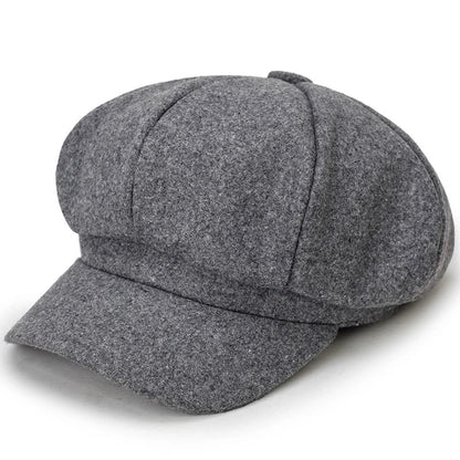 Unisex - Stylish Beret - Warm Wool Blend - Trendy Winter Accessory