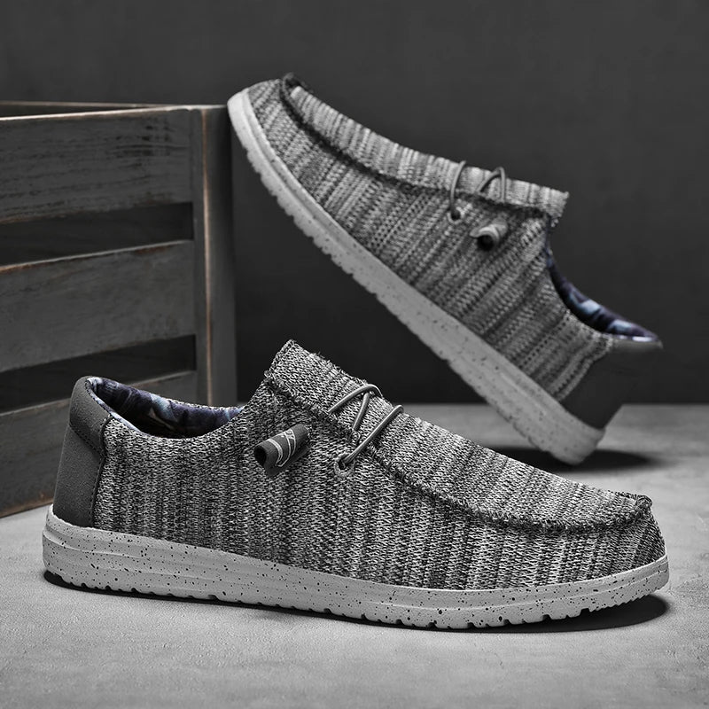 Men - Shoes - Mesh Canvas - Breathable Fit