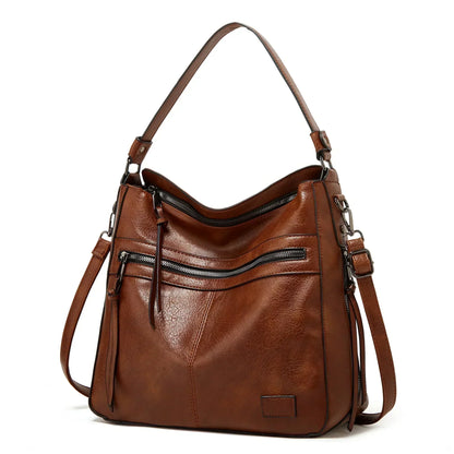 Women's - Stylish Leather Bag - Premium Quality - Versatile Handbag for Everyday Use