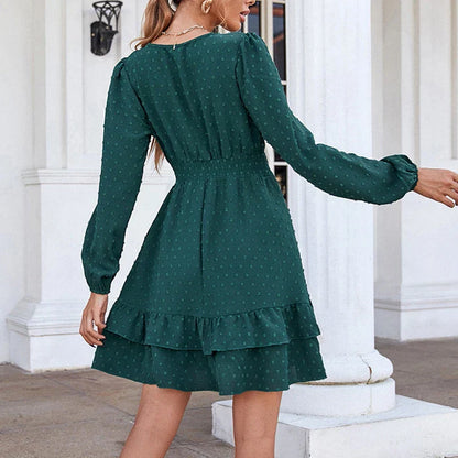 Women's - Chiffon Dress - Lightweight & Elegant Fabric - Ideal for Summer Events & Casual Outings