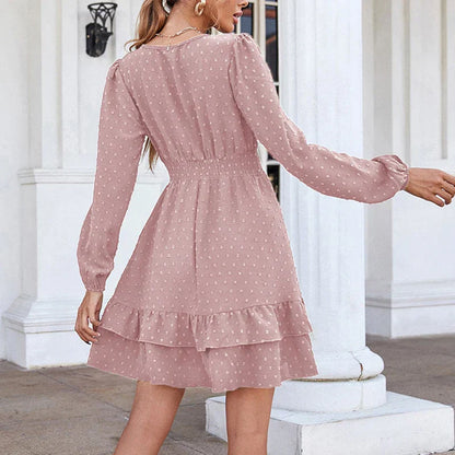 Women's - Chiffon Dress - Lightweight & Elegant Fabric - Ideal for Summer Events & Casual Outings