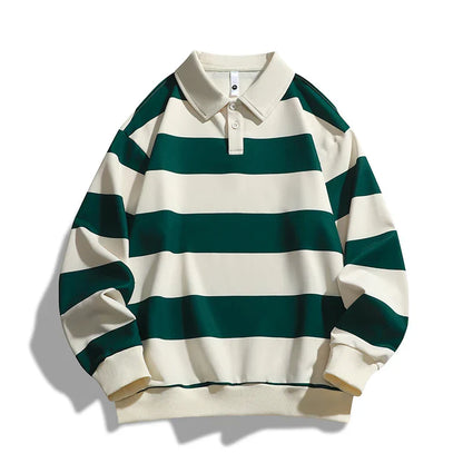 Men's - Polo Sweatshirt – Casual Fit, Soft Fabric – Everyday Style