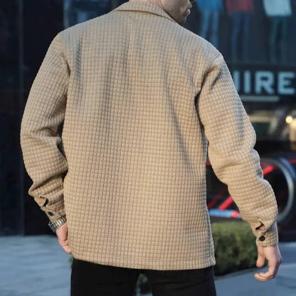 Men's - Quilted Shirt Jacket - Relaxed Fit