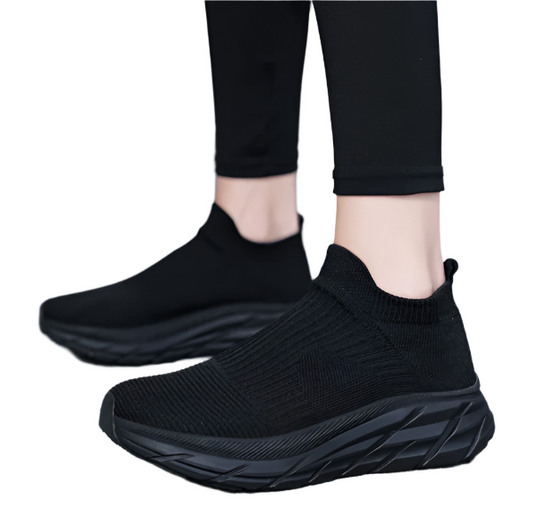 Women's - Comfortable Walking Sneakers - Lightweight, Breathable Design - Ideal for Daily Use and Fitness
