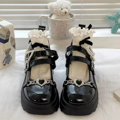 Women's - Chunky Heels - Stylish and Comfortable - Trendy Footwear for Every Occasion