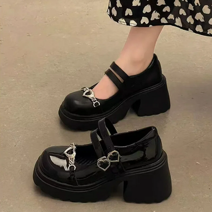 Women's - Chunky Heels - Stylish and Comfortable - Trendy Footwear for Every Occasion