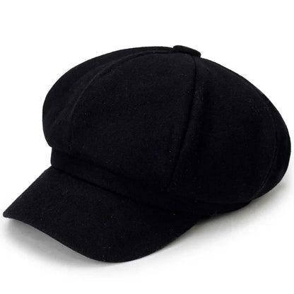 Unisex - Stylish Beret - Warm Wool Blend - Trendy Winter Accessory