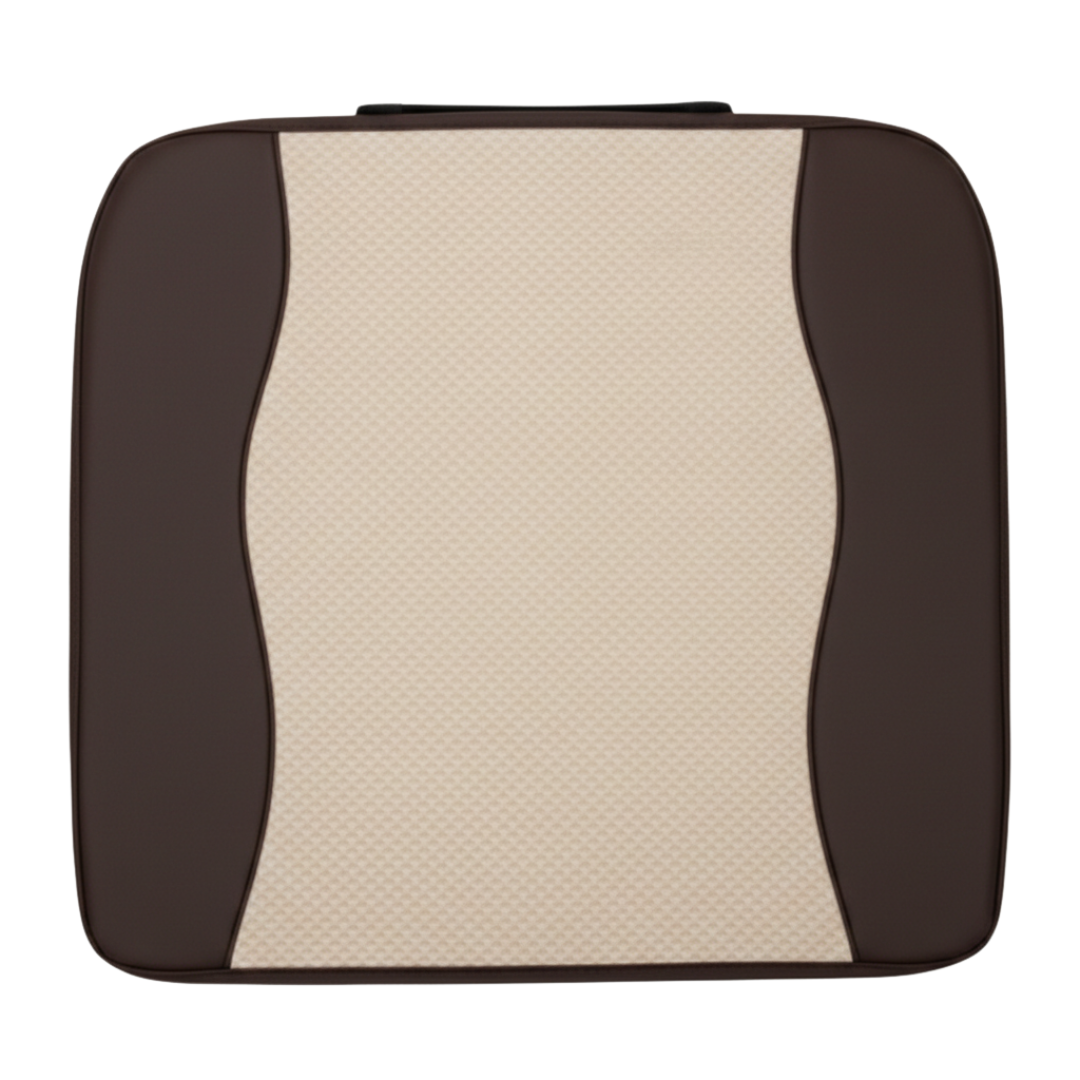 Foam Car Seat Cushion with Anti-Slip Base, 18 x 17 in