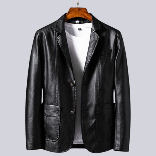Men's - Leather Jacket - Stylish & Durable - Perfect for Night Out
