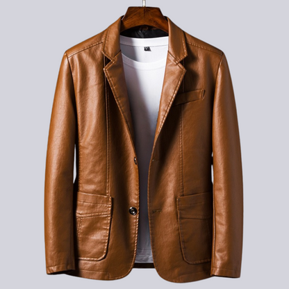 Men's - Leather Jacket - Stylish & Durable - Perfect for Night Out