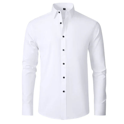 Men's - Wrinkle-Free Button-Down Shirt - Classic Fit