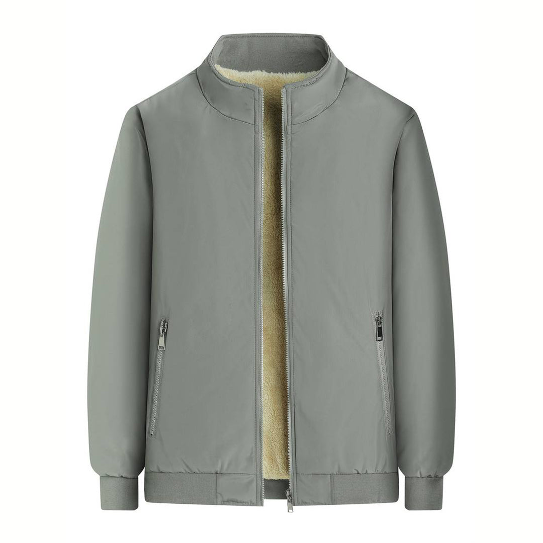 Men's - Bomber Jacket - Warm Lined Water-Repellent