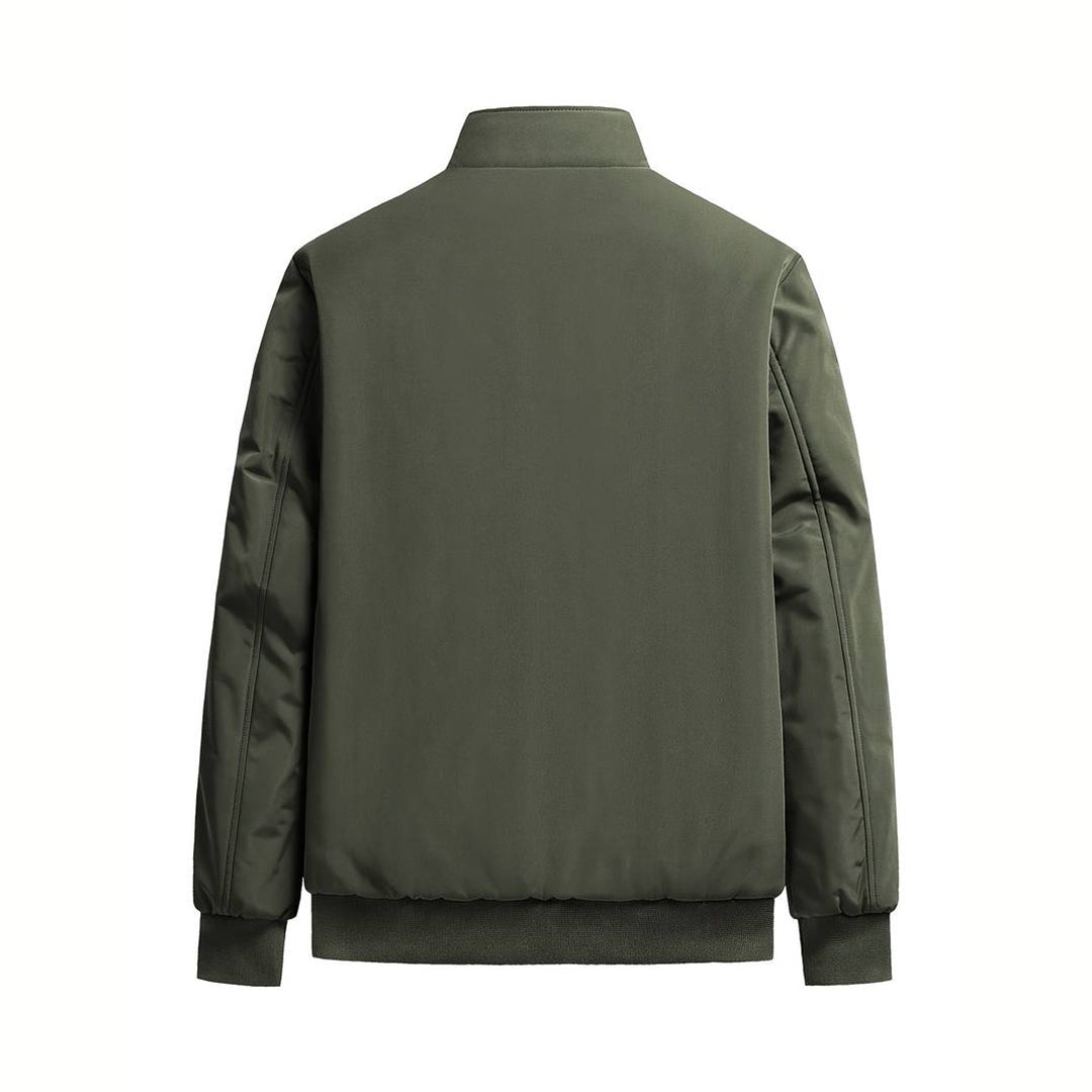 Men's - Bomber Jacket - Warm Lined Water-Repellent