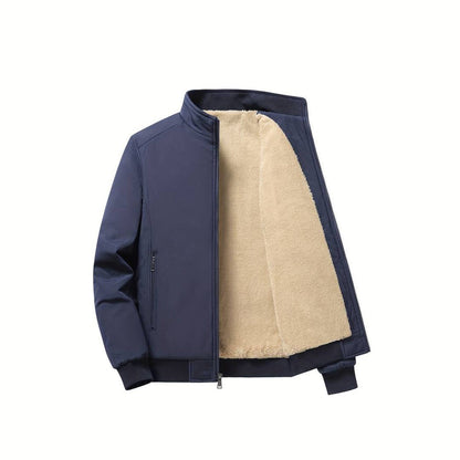 Men's - Bomber Jacket - Warm Lined Water-Repellent