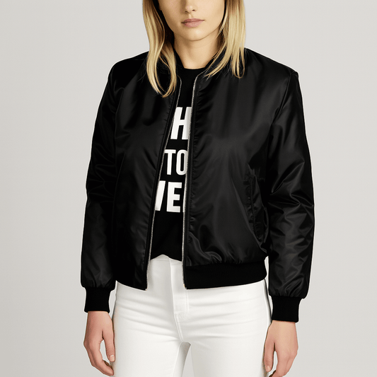 Women - Jacket - Bomber Style - Comfy Layer