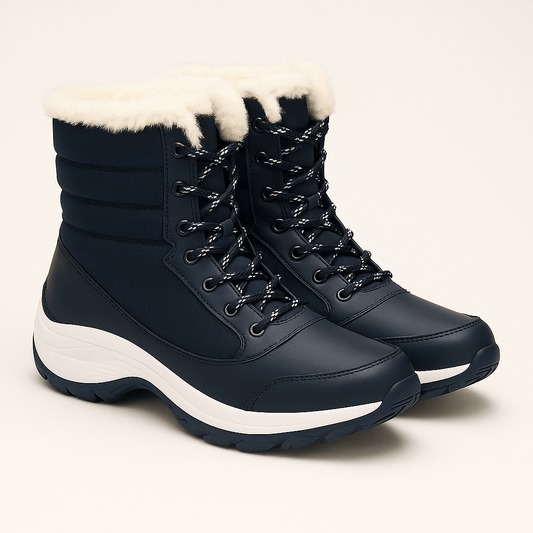 Women's - Casual Platform Snow Boots - Warm & Stylish