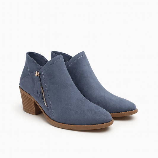 Women's - Comfortable Booties - Soft Material