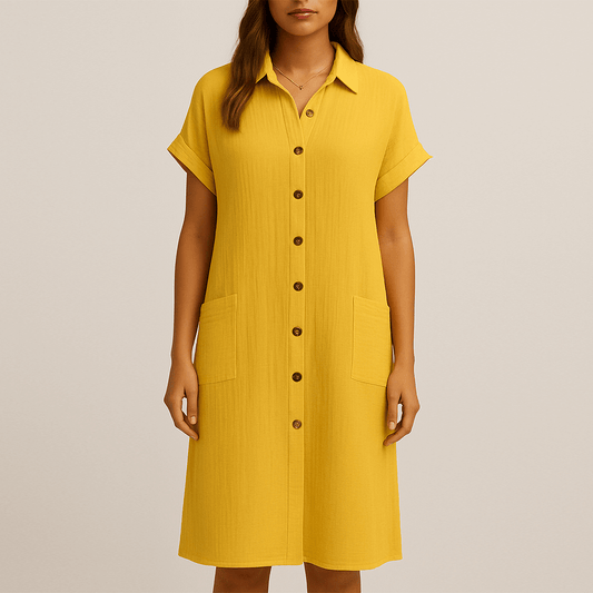 Women's - Comfortable Everyday Dress - Soft Fabric
