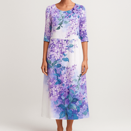 Women's - Elegant Dress - Timeless Style
