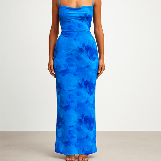 Women's - Elegant Knot Dress - Chic Style