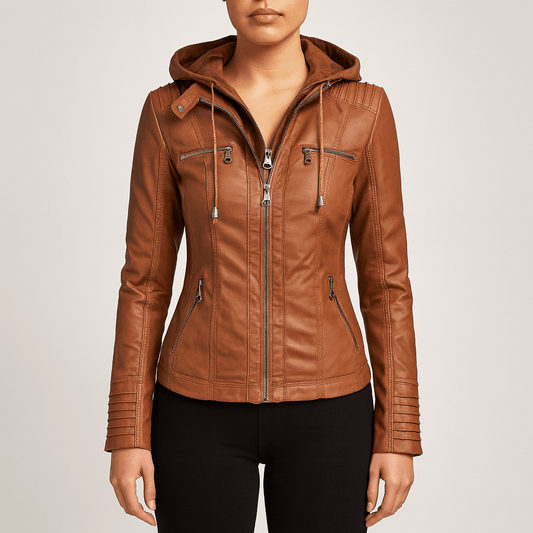 Women's - Leather Jacket - Lightweight