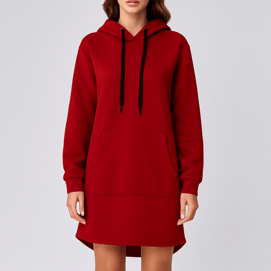Women's - Long Hoodie - Soft & Stylish