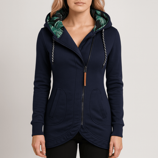 Women’s - Soft Hooded Jacket – Casual Style