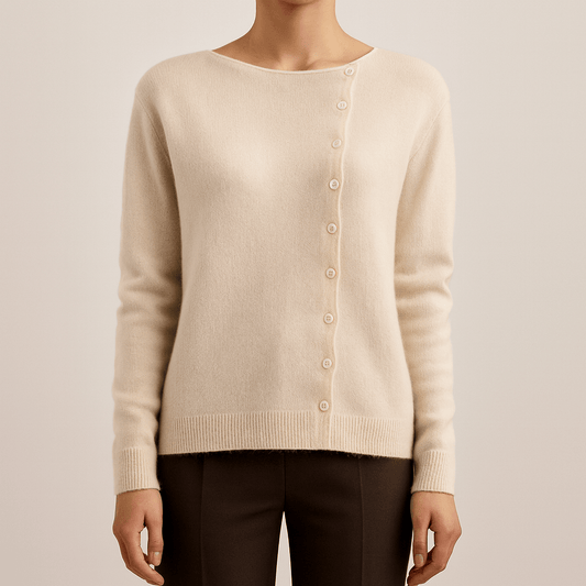 Women's - Soft Overcoat - Elegant & Cosy Style
