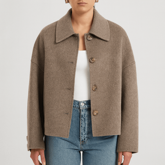 Women's - Stylish Jacket - Wool Blend