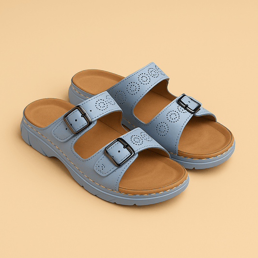 Women's - Stylish Sandals with Adjustable Straps