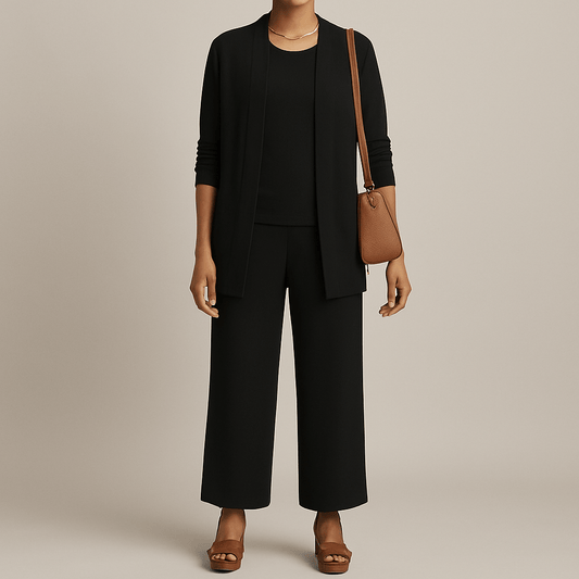 Women's - 3-Piece Sophisticated Set - Elegant Style - Perfect for Any Occasion - Versatile Fashion Essentials