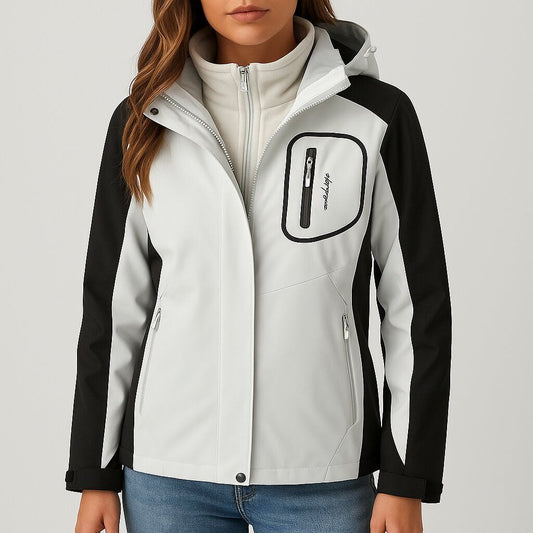Women's - 3-in-1 Waterproof Jacket - Versatile Protection