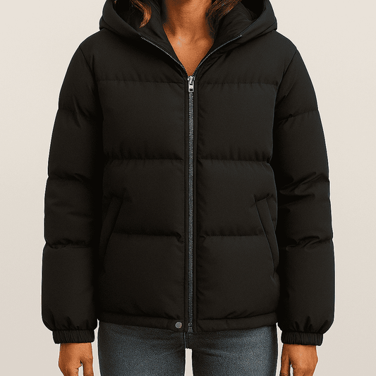 Women's - Classic Winter Jacket - Hooded, Warm & Stylish Outerwear