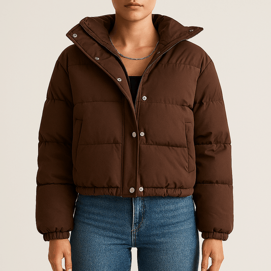 Women's - Short Transition Jacket with Hood - Lightweight & Stylish