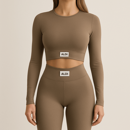 Women's - Sophisticated Activewear Set - Breathable Fabric - Comfortable & Stylish Athletic Outfit for All Workouts