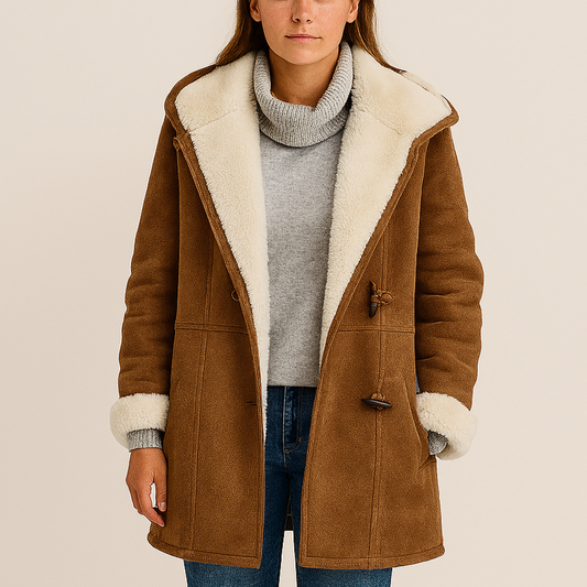 Women's – Hooded Coat – Fleece-Lined – Winter Outerwear