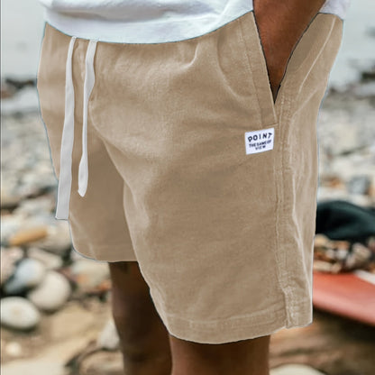 Men's - Corduroy Shorts - Stylish & Comfortable Summer Essential