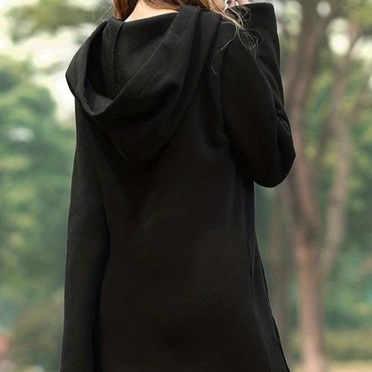 Women's - Long Hoodie - Soft & Stylish