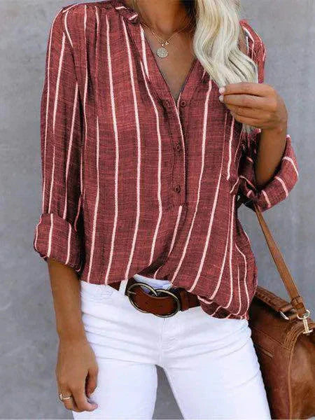 Women's - Ultra-Stylish Blouse for Women - Lightweight Fabric - Trendy Design - Perfect for Any Occasion