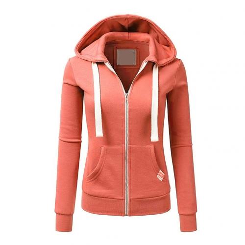 Women's - Cosy Zip-Up Hoodie - Soft and Stylish