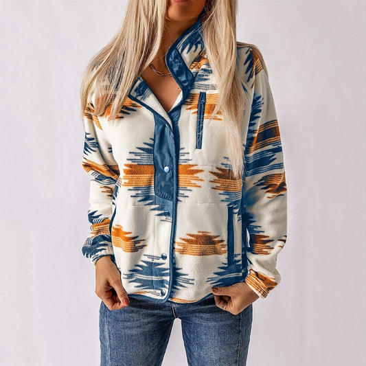 Women's – Button-Up Jacket – Stylish Design, Casual Fit – Everyday Outerwear