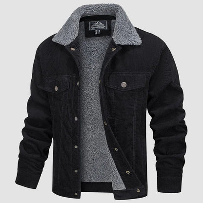Men's - Corduroy Jacket with Warm Lining