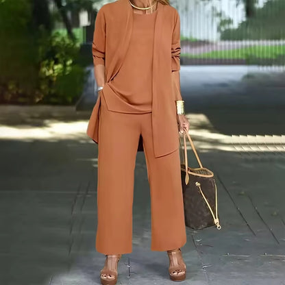 Women's - 3-Piece Sophisticated Set - Elegant Style - Perfect for Any Occasion - Versatile Fashion Essentials