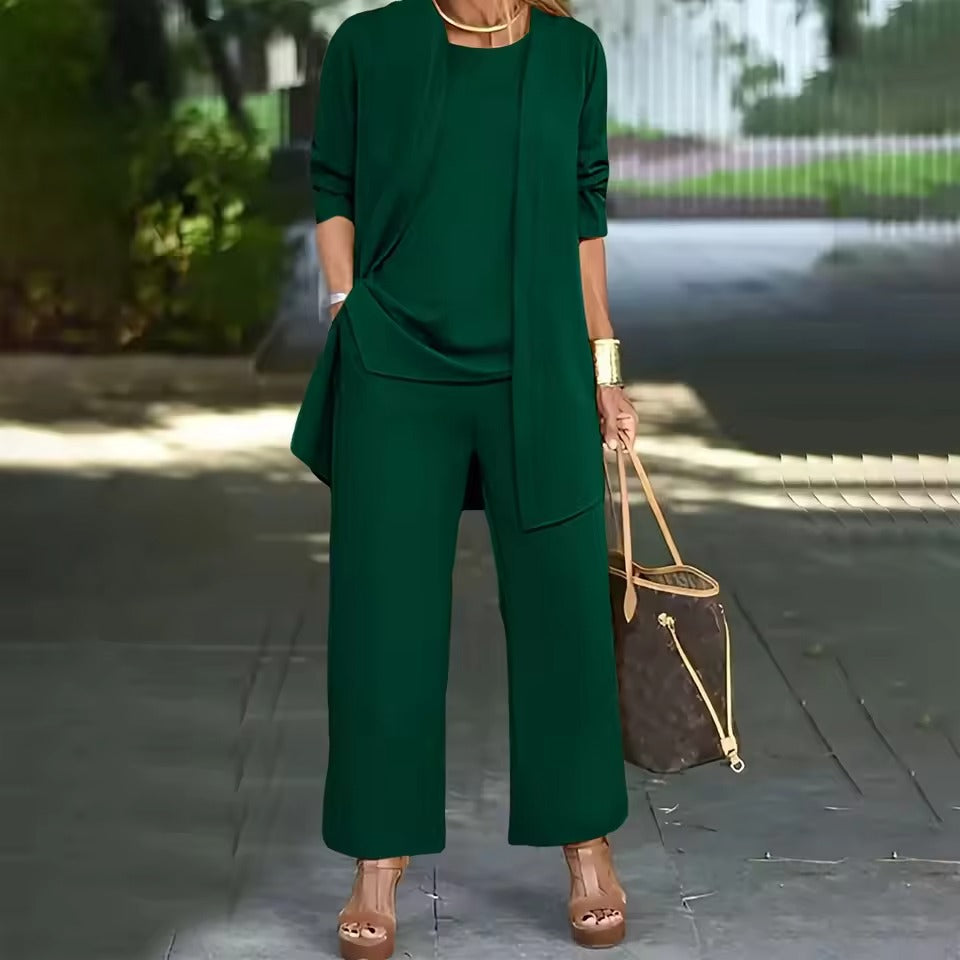 Women's - 3-Piece Sophisticated Set - Elegant Style - Perfect for Any Occasion - Versatile Fashion Essentials
