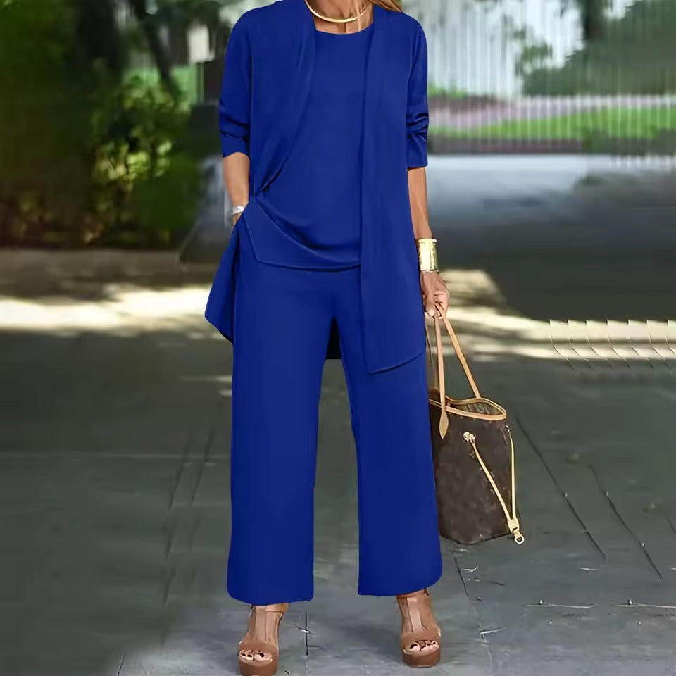 Women's - 3-Piece Sophisticated Set - Elegant Style - Perfect for Any Occasion - Versatile Fashion Essentials