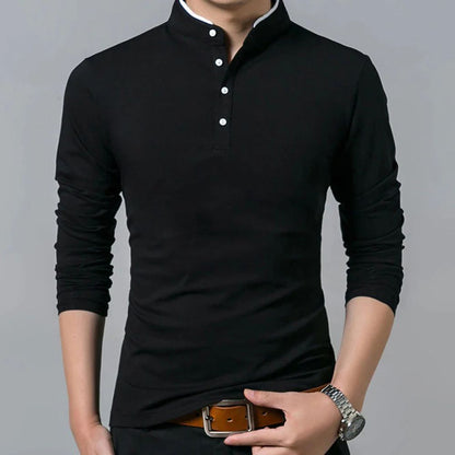 Men's - Colorful Long-Sleeve T-Shirt - Summer Style
