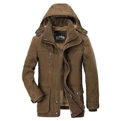 Men's - Cold Weather Parka - Insulated & Stylish Jacket
