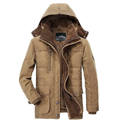 Men's - Cold Weather Parka - Insulated & Stylish Jacket