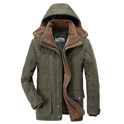 Men's - Cold Weather Parka - Insulated & Stylish Jacket